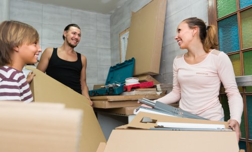 Thehale Storage staff working safely in a secure storage environment