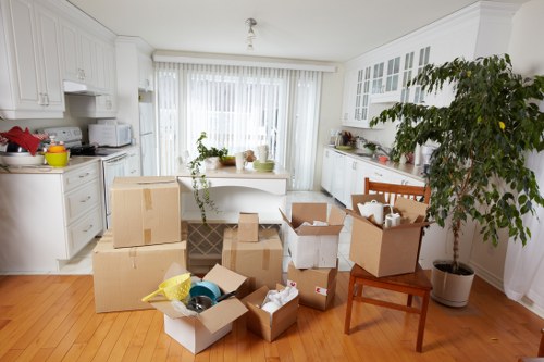 Clean and secure storage unit for sofas and tables in Thehale