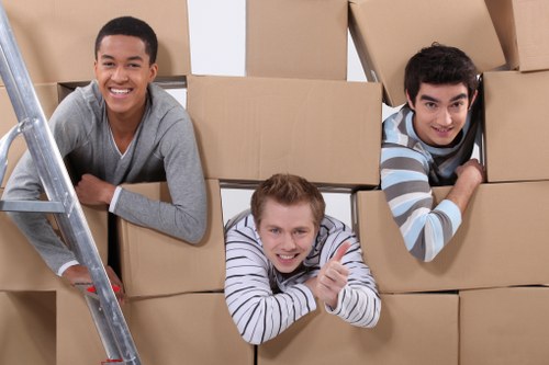 Resident choosing household storage in Thehale for moving and renovation
