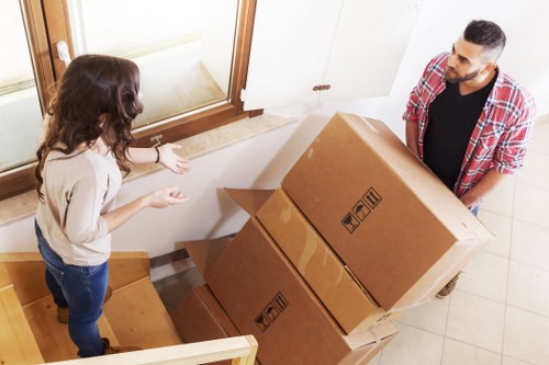 Organised storage space for long-term removals and storage in Thehale