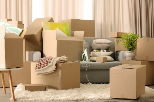 Commercial removals and storage solution for offices in Thehale