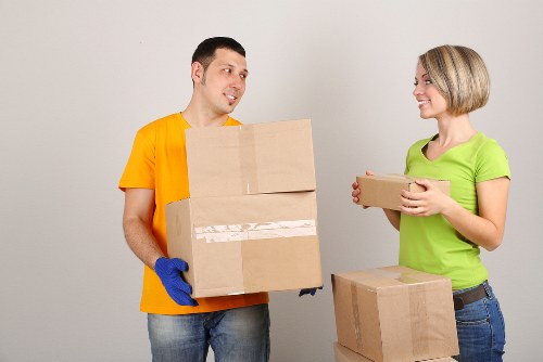 Boxes, books, and personal items kept safely in student storage in Thehale